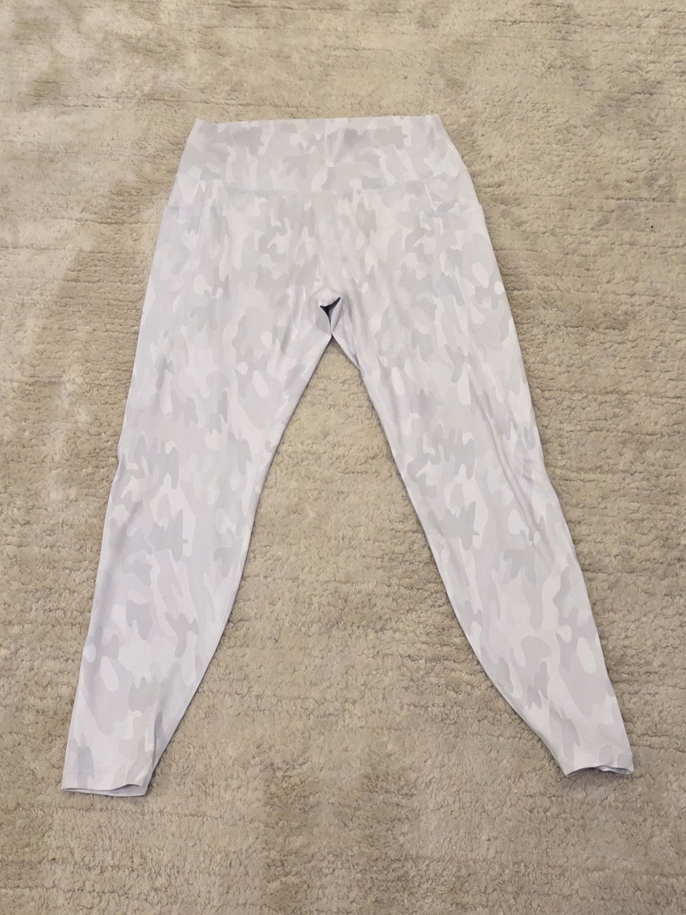 Buffbunny Collection Snow Camo Leggings, XL